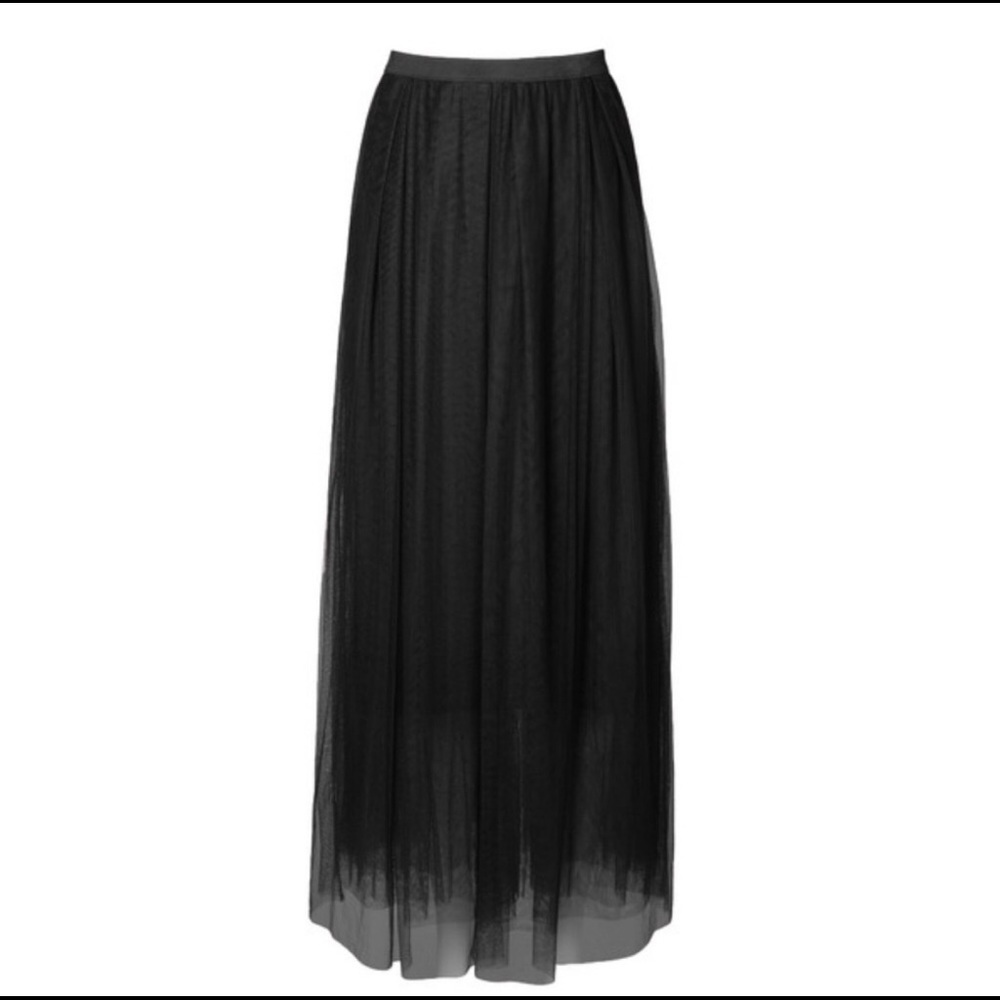 Peruvian Connection Black Giselle Skirt